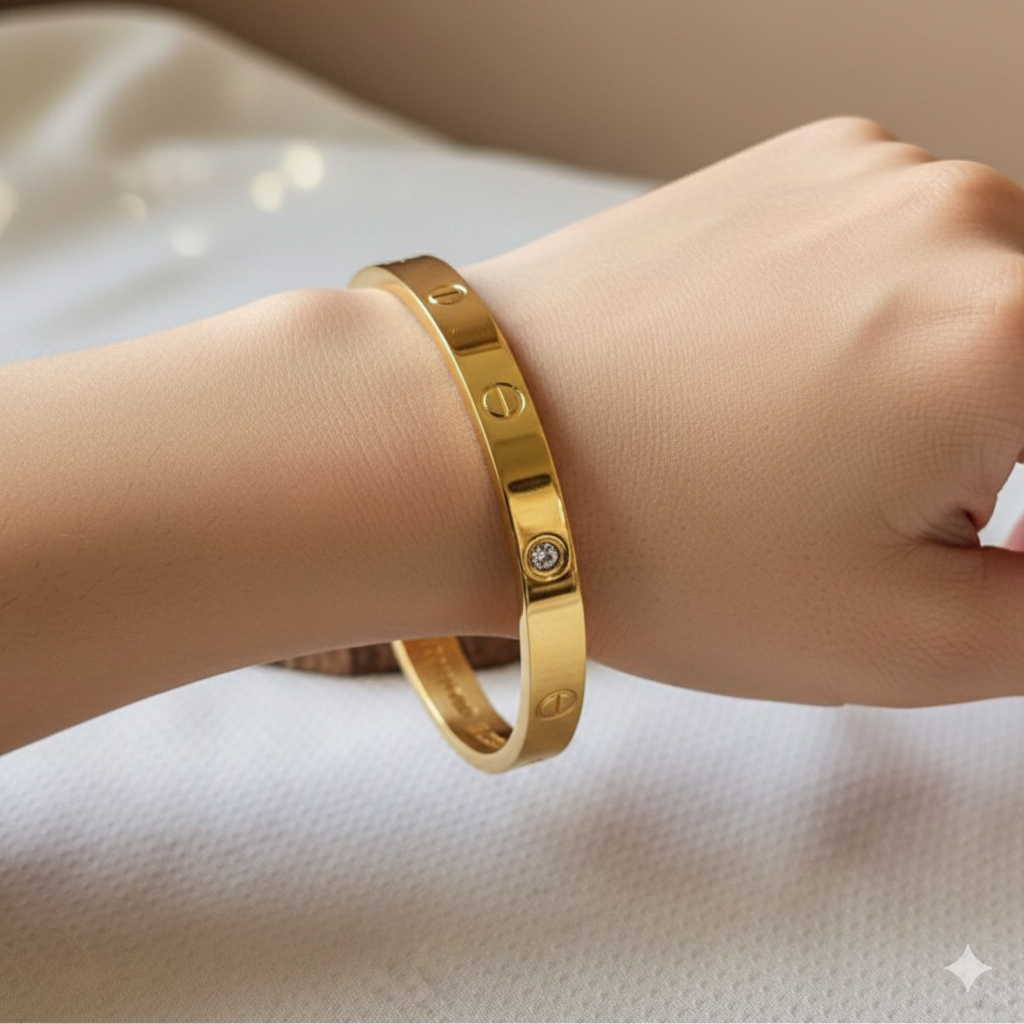 GOLD CARTIER CUFF
