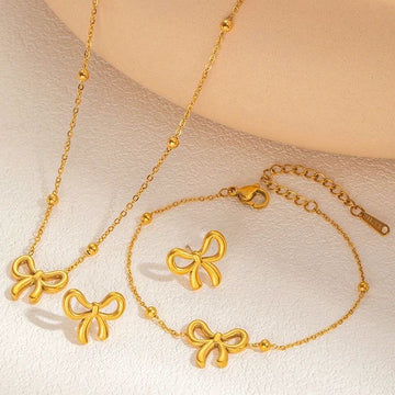 GOLDEN RIBBON BOW TRIO