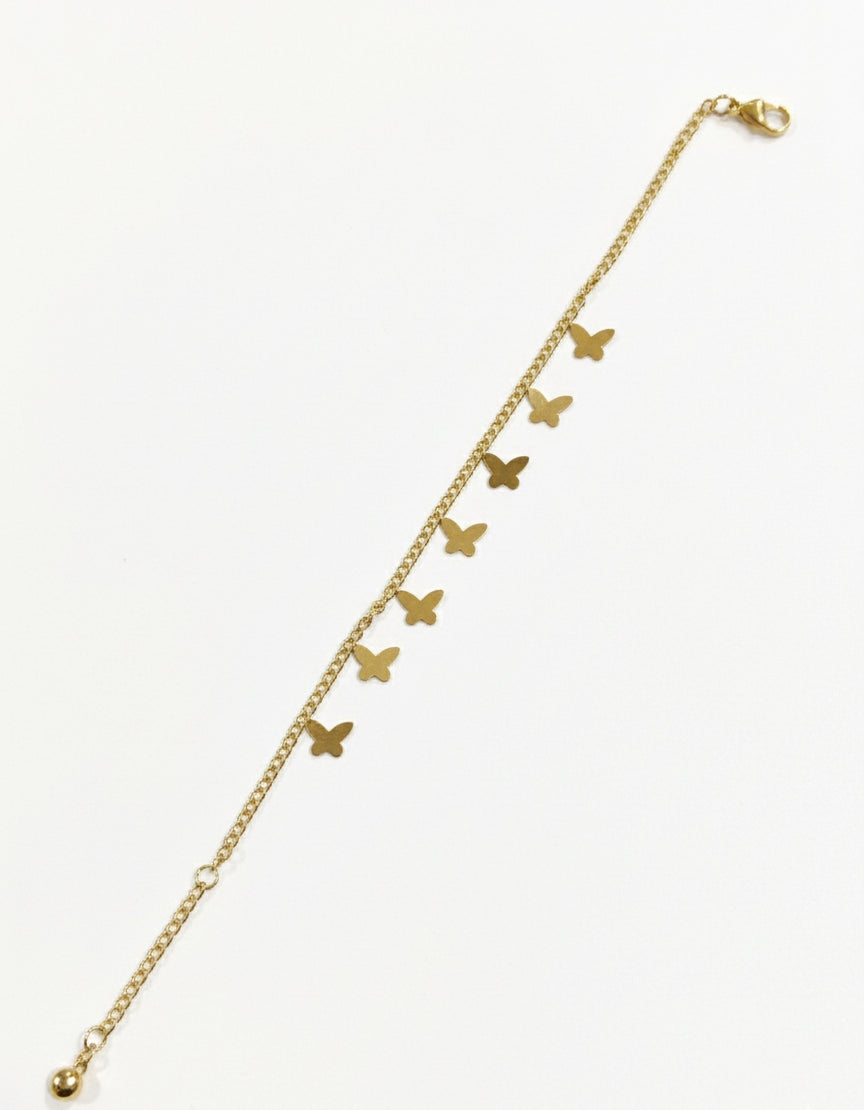 BUTTERFLY CHARM BRACELET