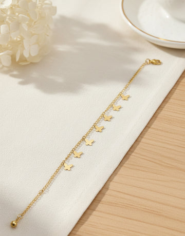 BUTTERFLY CHARM BRACELET