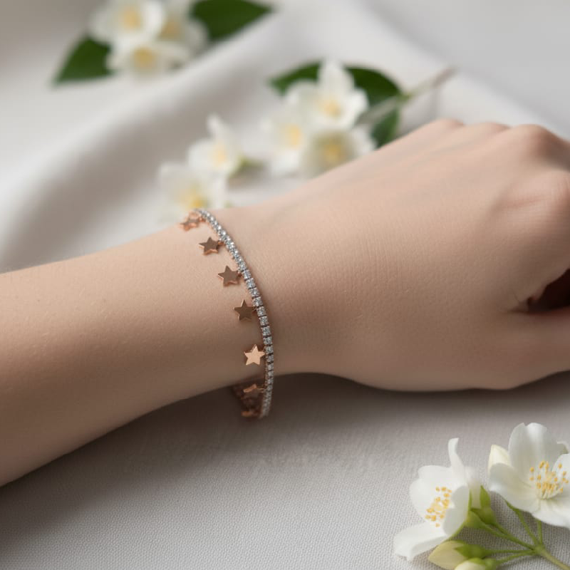 TENNIS-CHAIN BRACELET