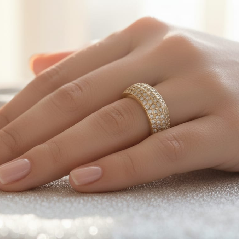 ETERNITY SPARKLE RING