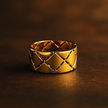 GOLDEN TRELLIS RING