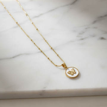 BUTTERFLY PENDANT NECKLACE