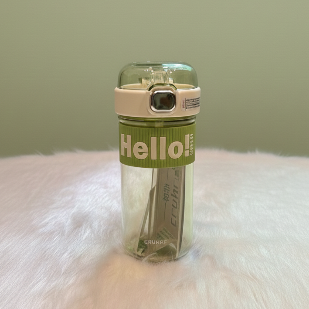 PUSH-BUTTON LID BOTTLE