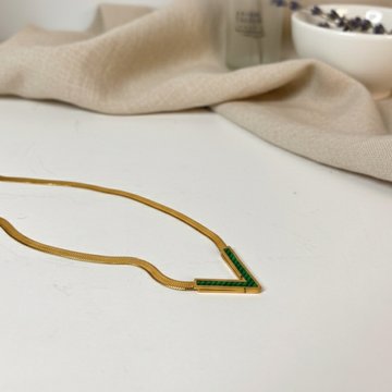 THE VERTEX GOLD NECKLACE