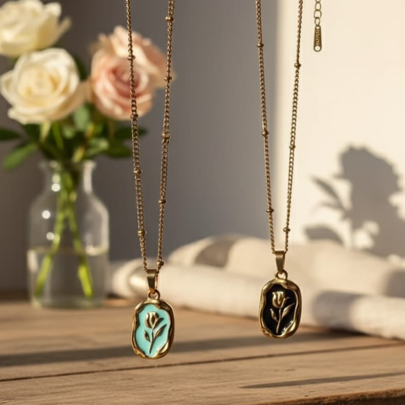 THE AZURE BLOOM PENDANT