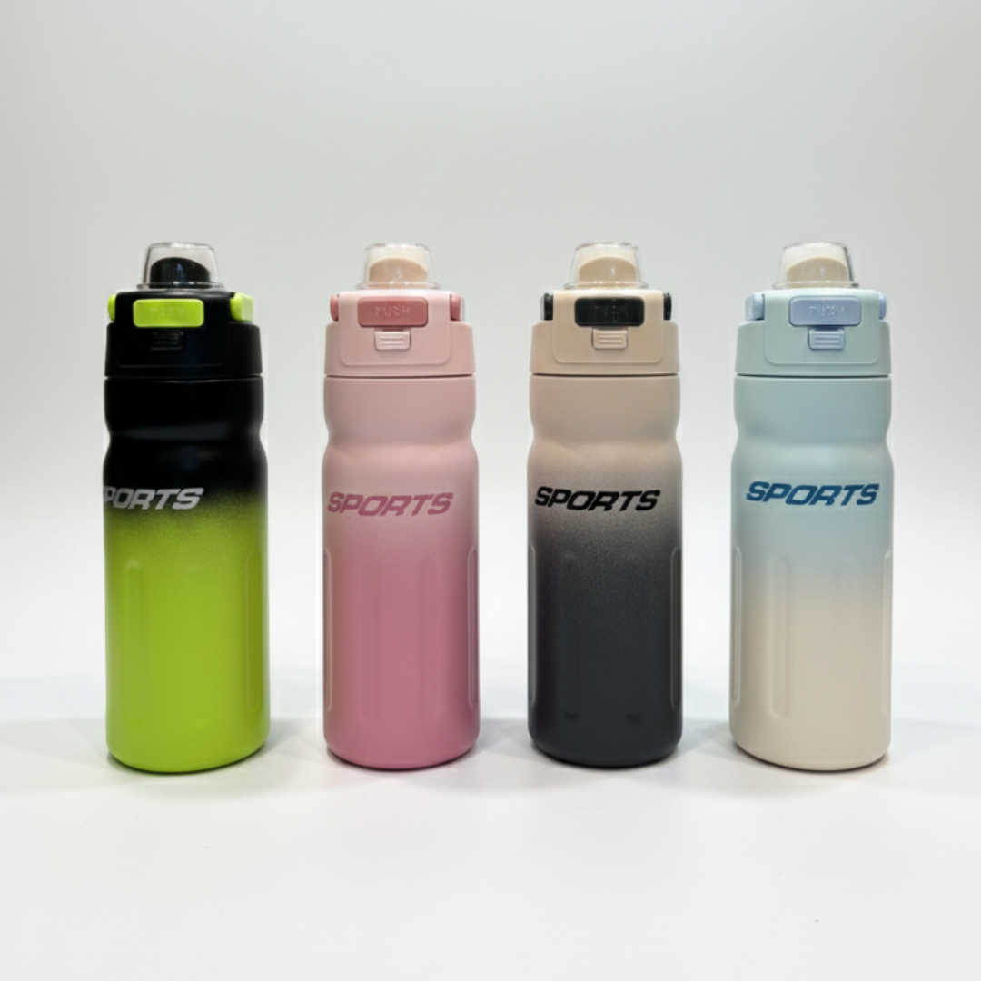 PUSH- LOCK SPORTS BOTTLE