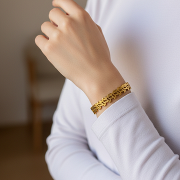 LAUREL CUTOUT BRACELET