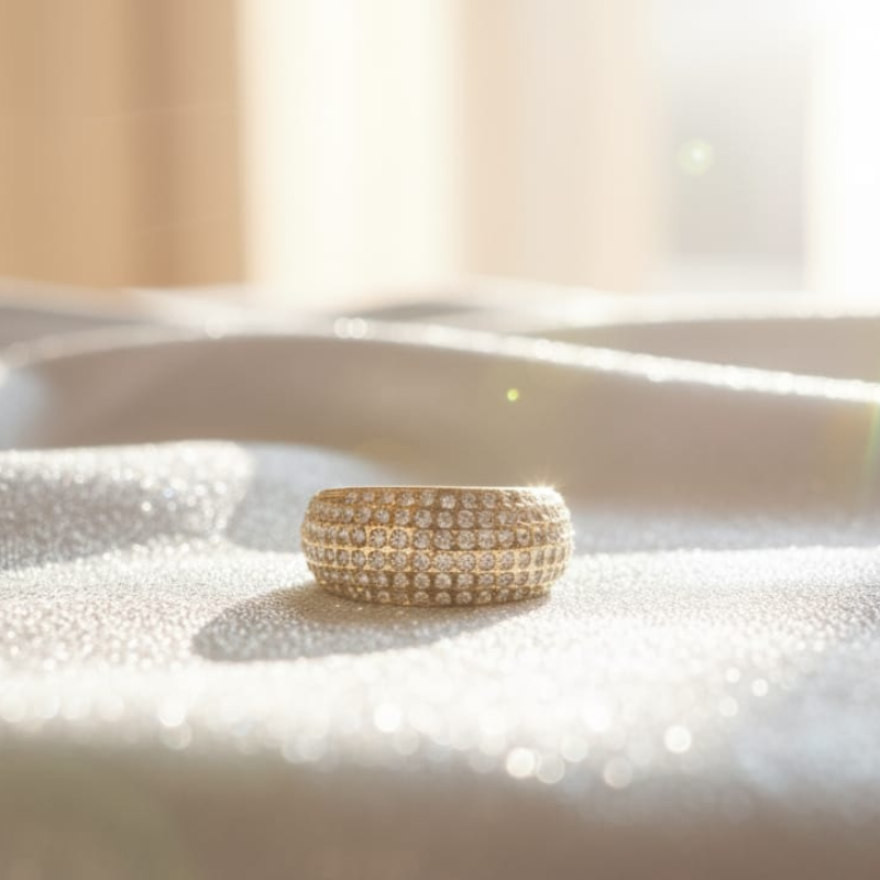 ETERNITY SPARKLE RING